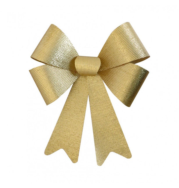 Fiocco oro glitterato 50 cm