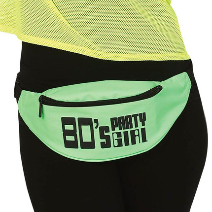 Borsa verde Hip bag 80'S Party Girl