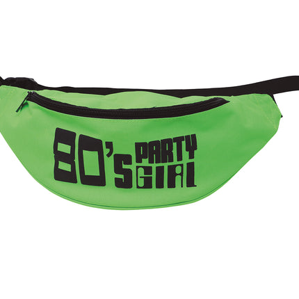 Borsa verde Hip bag 80'S Party Girl