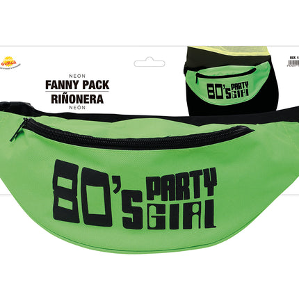 Borsa verde Hip bag 80'S Party Girl