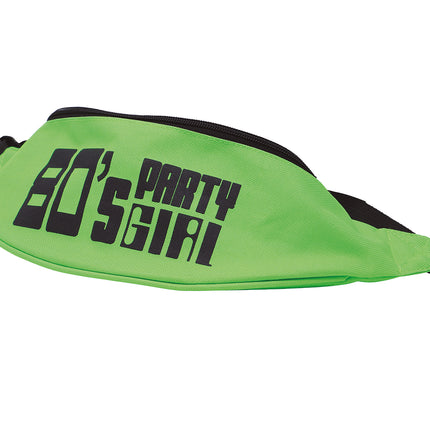 Borsa verde Hip bag 80'S Party Girl