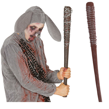 Mazza da baseball di Halloween spinata 73 cm