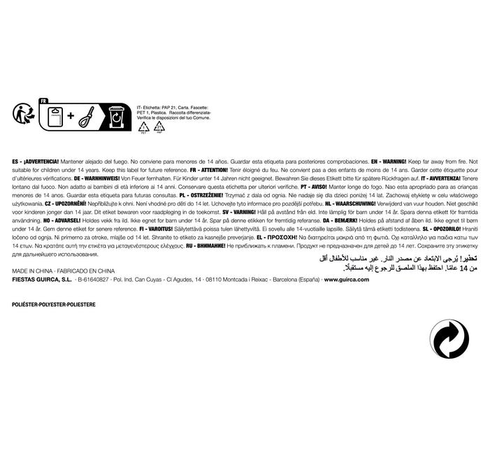 Maschera Spazio Esecutore Bambino