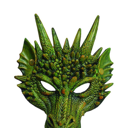 Mezza maschera da drago per Halloween
