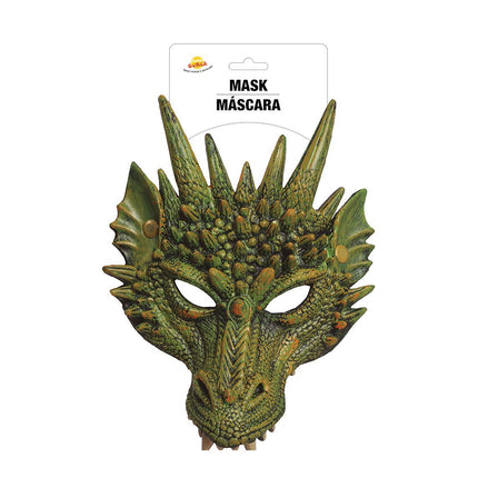 Mezza maschera da drago per Halloween