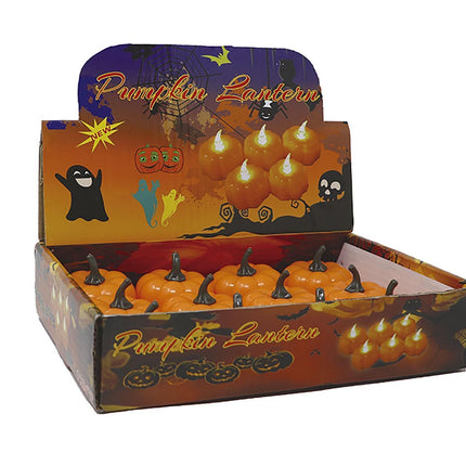 Decorazione da tavolo di Halloween Zucca luminosa