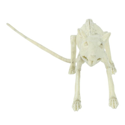 Scheletro di topo di Halloween 20 cm