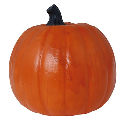 Zucca di Halloween arancione chiaro 16 cm