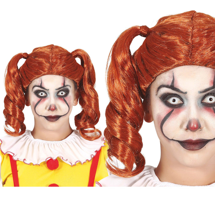 Coda di parrucca arancione