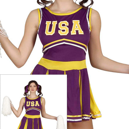 Costume da ragazza cheerleader 14/16 anni