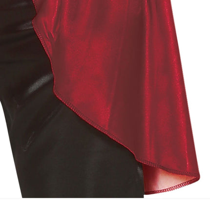 Costume di Halloween da clown horror da donna rosso oro