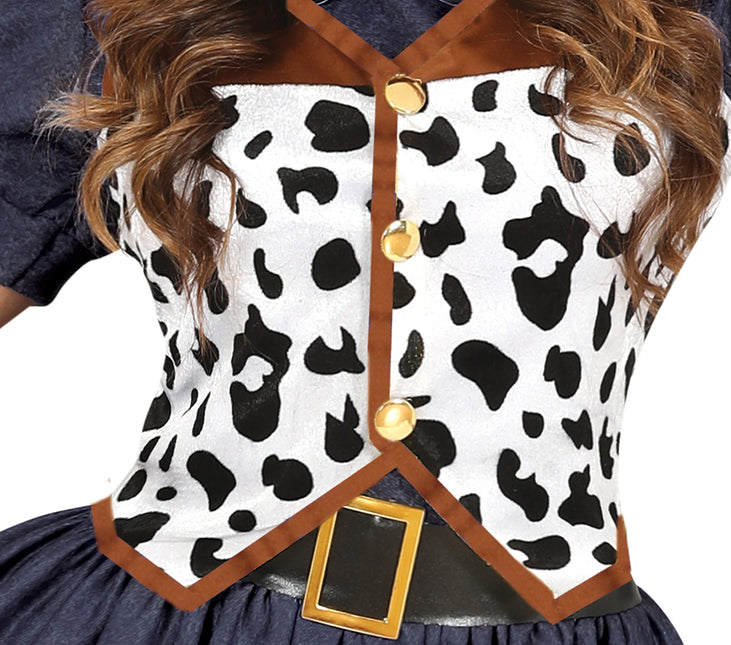 Costume da cowgirl donna 2 pezzi