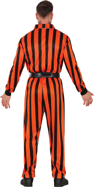 Tuta di Halloween da uomo Arlecchino Prigioniero