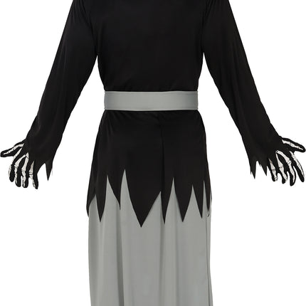 Costume Halloween Uomo Scheletro Mistico