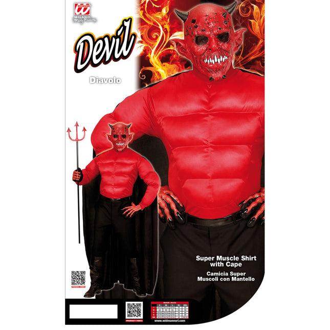 Costume di Halloween da Super Diavolo per uomo
