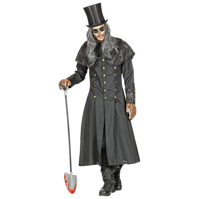 Costume Halloween da uomo Imprenditore Funebre