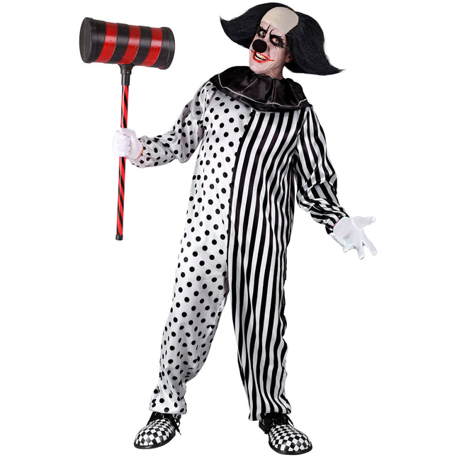 Costume di Halloween da Clown Horror per uomo