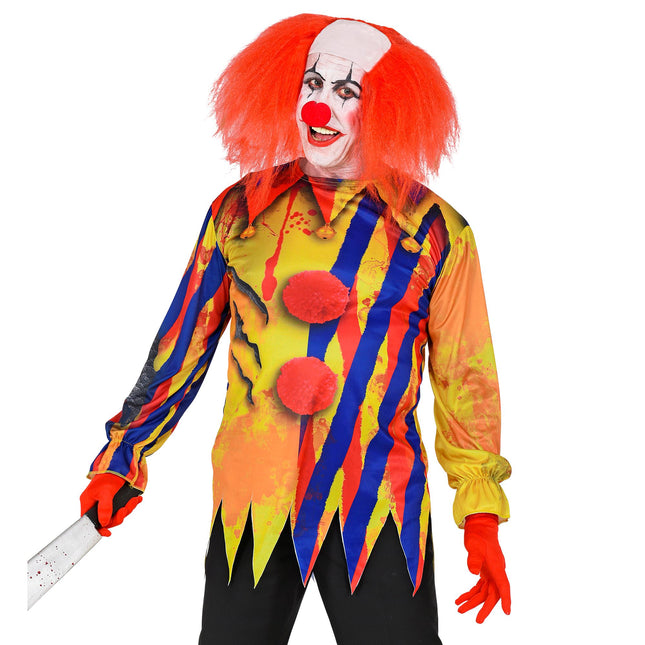 Camicia Halloween Clown Uomo