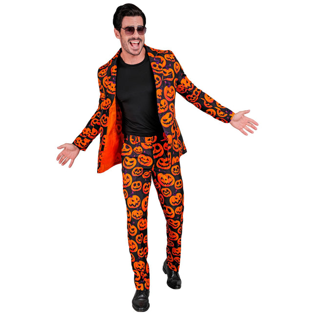 Costume di Halloween da uomo con zucca