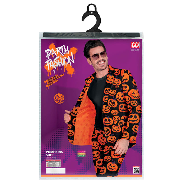 Costume di Halloween da uomo con zucca