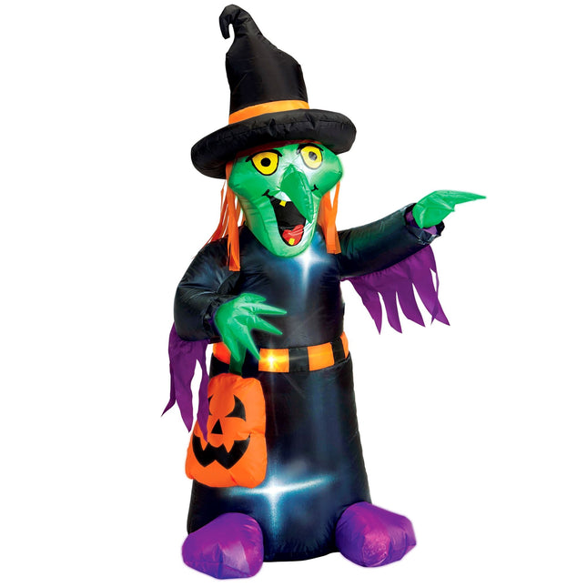 Strega di Halloween Skydancer 1,22 m