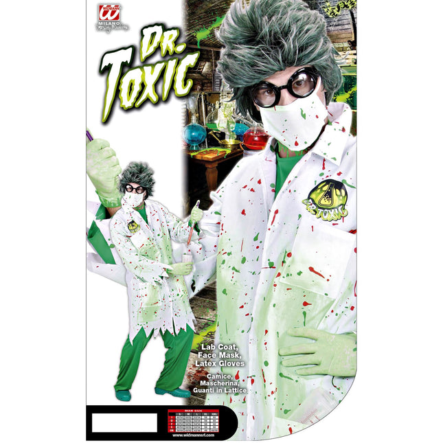 Costume da medico uomo tossico
