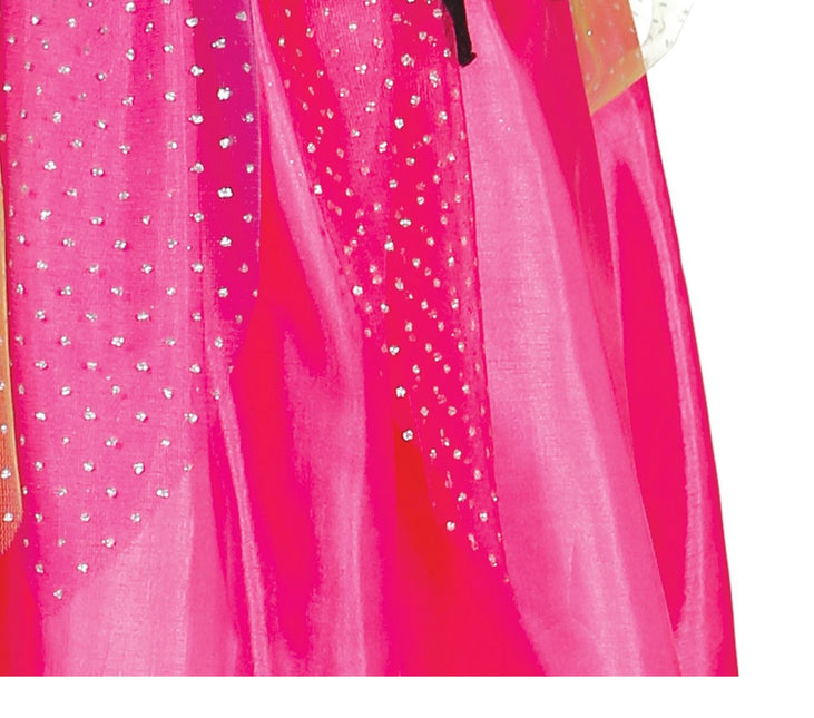 Costume di Halloween da strega bambino rosa
