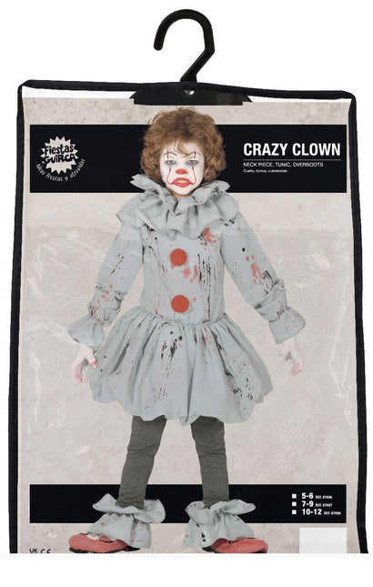 Costume da clown di Halloween per bambino
