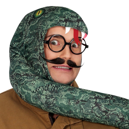 Costume di Halloween Attacco del serpente