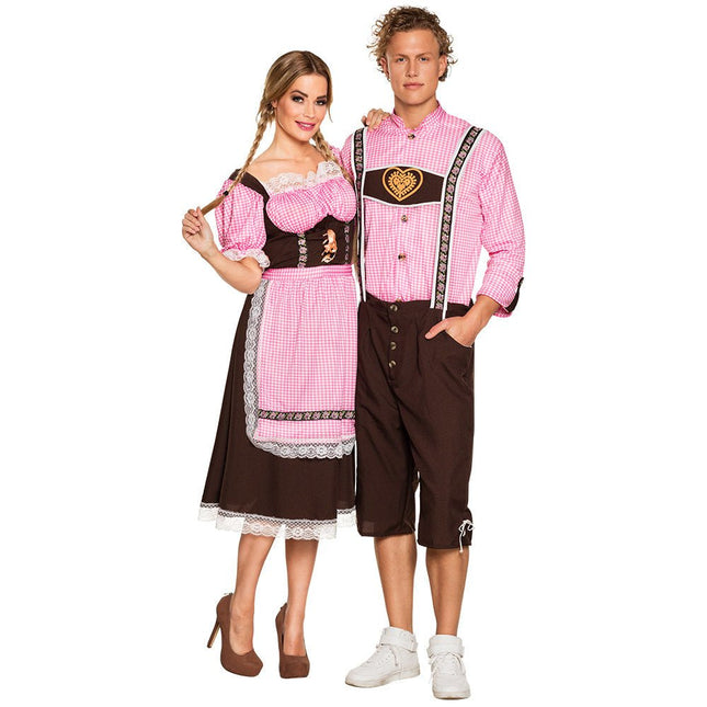 Dirndl Jurk Oktoberfest Lang van Boland koop je bij Partywinkel