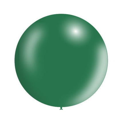 Donkergroene Reuze Ballon Metallic 60cm van Balloonia koop je bij Partywinkel