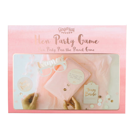 Gioco dell'addio al nubilato rosa