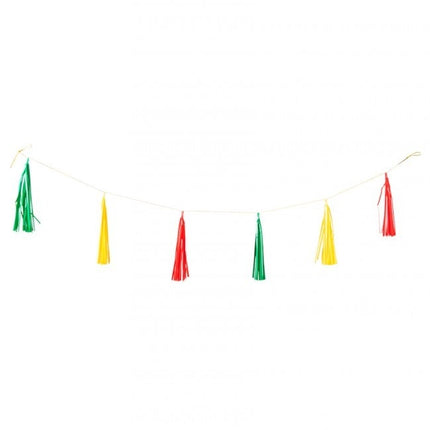 Nappe Guirlande Rosso Giallo Verde 2,25m