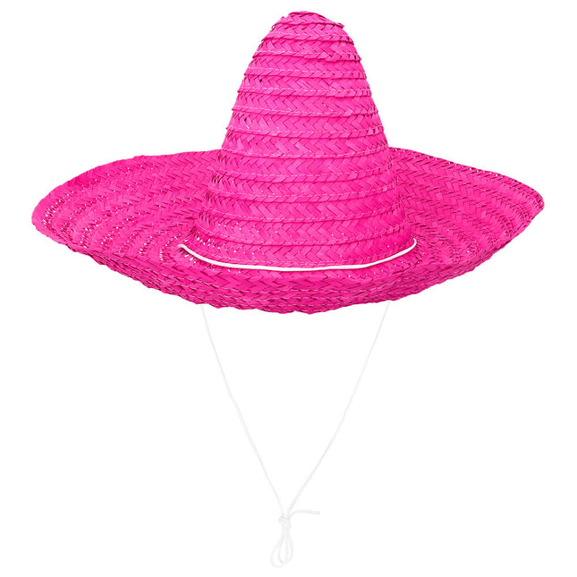 Sombrero rosa 49 cm