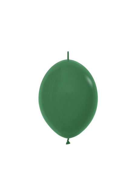 Palloncini Verde Foresta 15cm 50pz