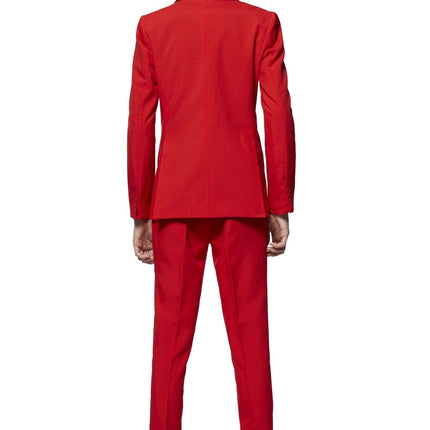 Ragazzo con tuta rossa adolescente <tc>OppoSuits</tc>