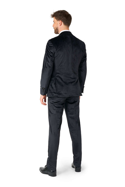 Smoking di velluto nero da uomo <tc>OppoSuits</tc>