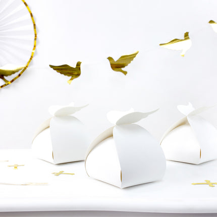 Scatole regalo Wings White 14.5cm 10pz