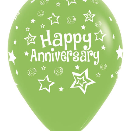 Palloncini Happy Anniversary Mix 30cm 25pz