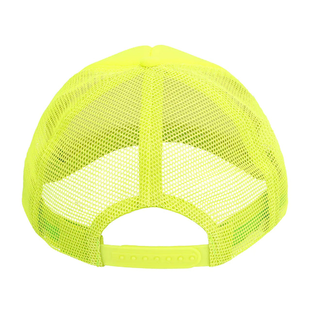Cappello giallo neon regolabile