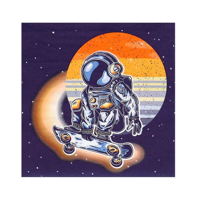 Tovaglioli per feste spaziali 33cm 20pz