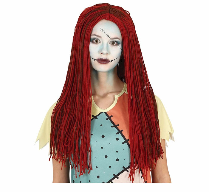 Parrucca di lana rossa