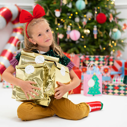 Borse da condividere Oro 38cm 3pz