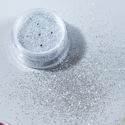 Moon Glitter Classic Fine Glitter Shakers Argento 5g