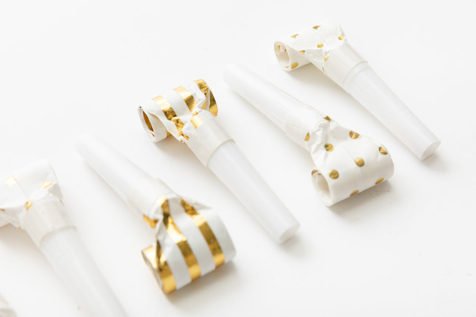 Linguette a rullo Oro 6 pezzi