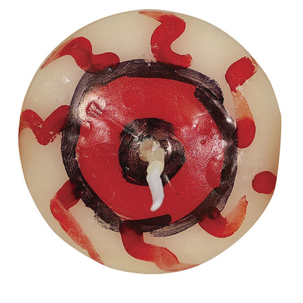 Candele a forma di occhio galleggiante per la decorazione della tavola di Halloween