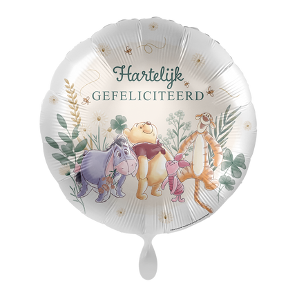 Palloncino a elio Winnie The Pooh vuoto 45 cm