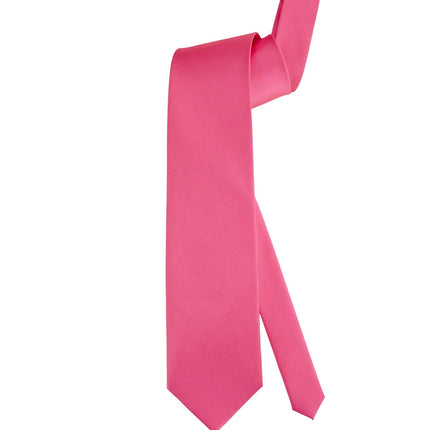 Cravatta rosa neon