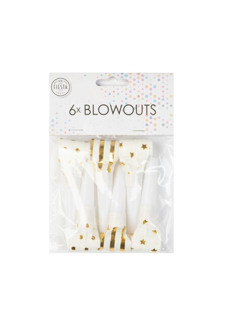 Linguette a rullo Oro 6 pezzi