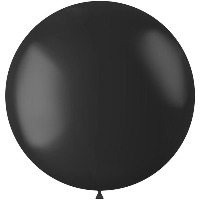 Palloncino nero Midnight Black 80cm
